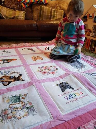 Photo of Freya Bs quilt