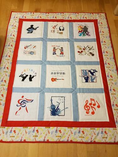 Photo of Aaron Ps quilt