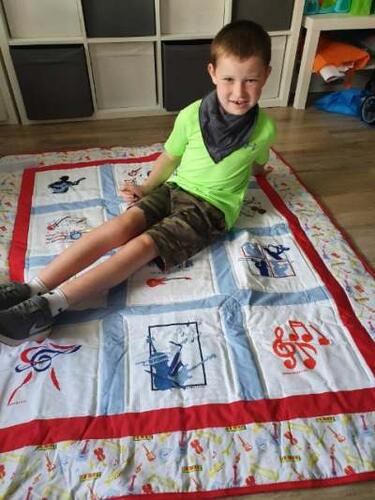 Photo of Aaron Ps quilt