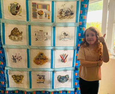 Photo of Amber Ps quilt