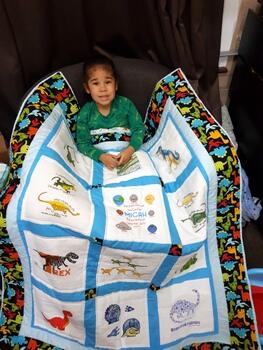 Photo of Micah Cs quilt