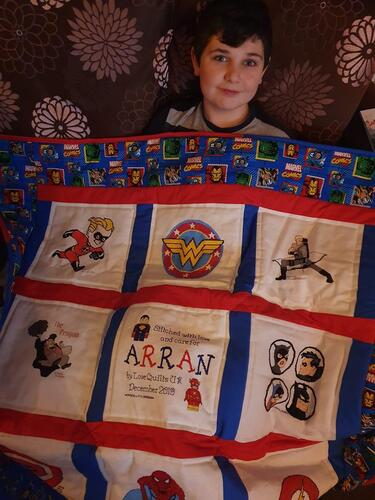 Photo of Arran Cs quilt