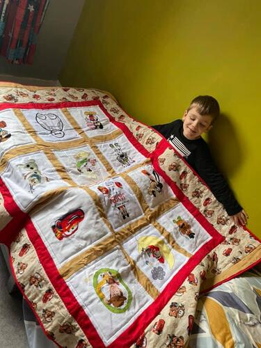 Photo of Jayden As quilt