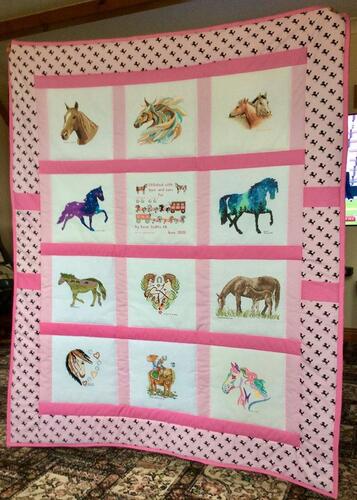 Photo of Gracie-Lillys quilt