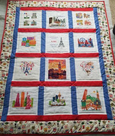 Photo of Luc Ts quilt