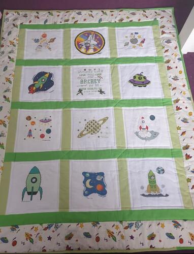 Photo of Archey Bs quilt