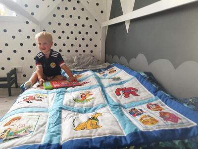 Photo of Kai John Ws quilt