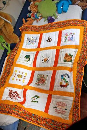 Photo of Matthew Ws quilt