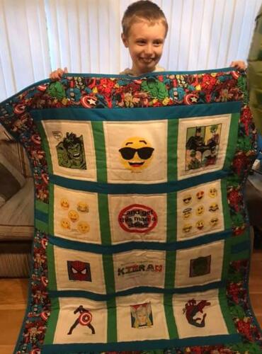 Photo of Kieran Ss quilt