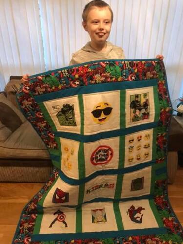 Photo of Kieran Ss quilt