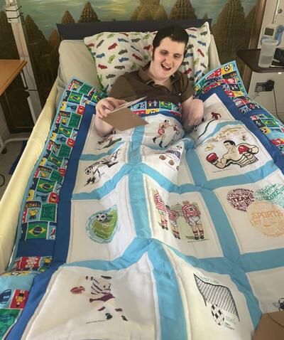 Photo of Luke Ms quilt