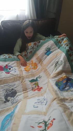 Photo of Charlotte Ls quilt