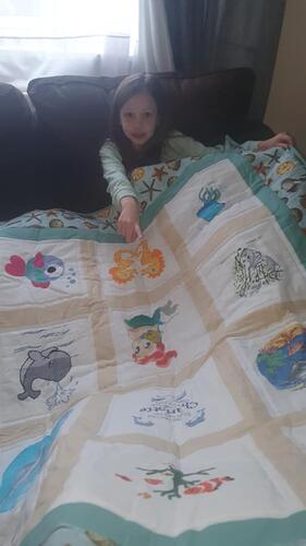 Photo of Charlotte Ls quilt