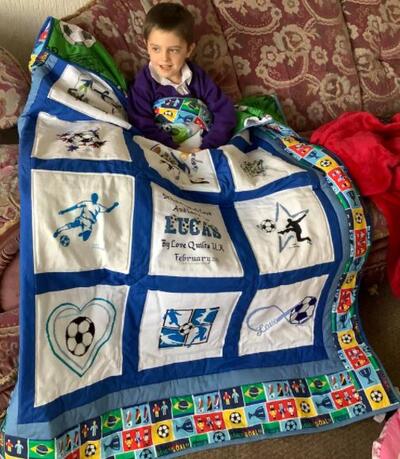 Photo of Lucas Ss quilt