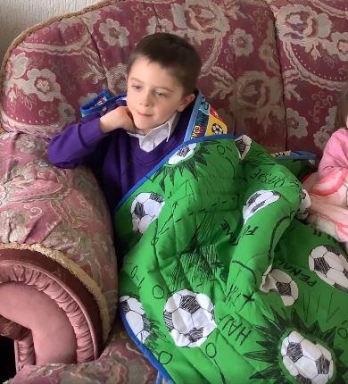 Photo of Lucas Ss quilt