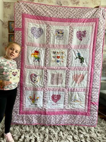 Photo of Ella Ys quilt