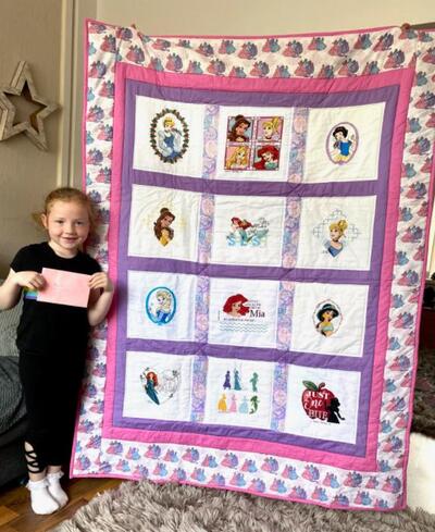 Photo of Mia Ys quilt