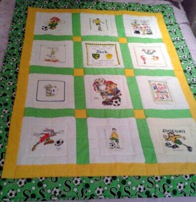 Photo of Jack Ps quilt