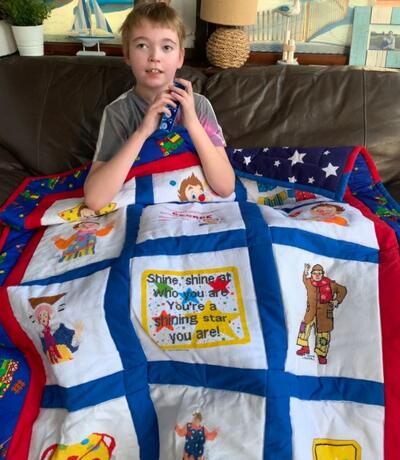 Photo of George Ks quilt