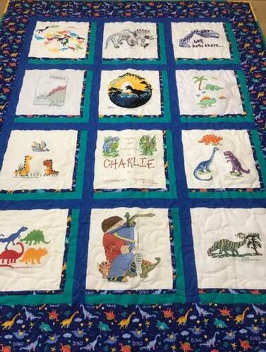 Photo of Charlie Cs quilt