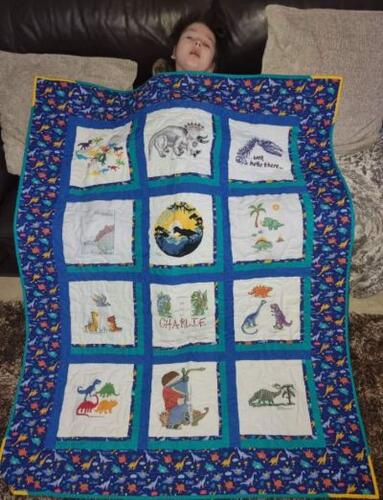 Photo of Charlie Cs quilt