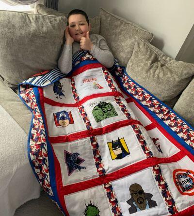 Photo of Tristan Gs quilt