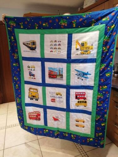 Photo of William Ms quilt