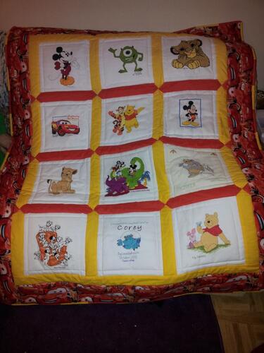 Photo of Corey Es quilt