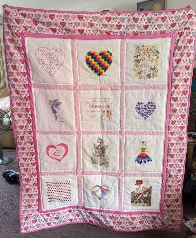 Photo of Margo-Quinns quilt