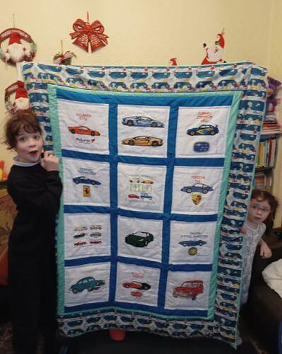 Photo of Milo Rs quilt