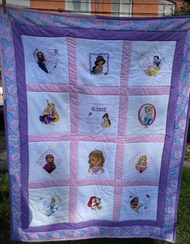 Photo of Rosie Gs quilt