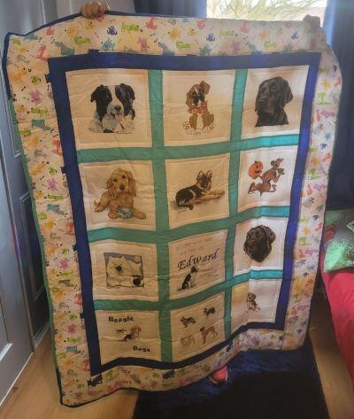 Photo of Edward Fs quilt