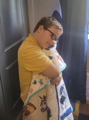 Photo of Edward Fs quilt