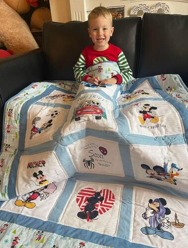 Photo of Scott As quilt