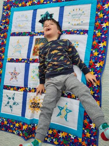 Photo of Edward Ts quilt