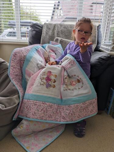 Photo of Isla As quilt