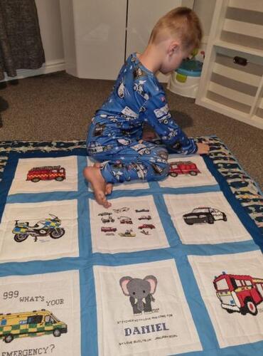 Photo of Daniel Ws quilt