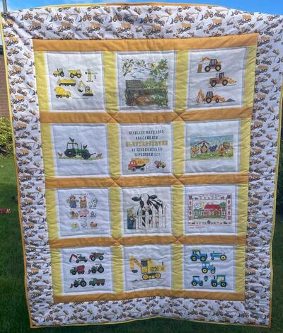 Photo of Clayton-Stevens quilt