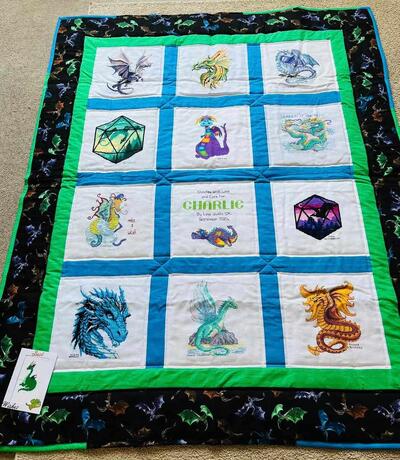 Photo of Charlie R 1s quilt