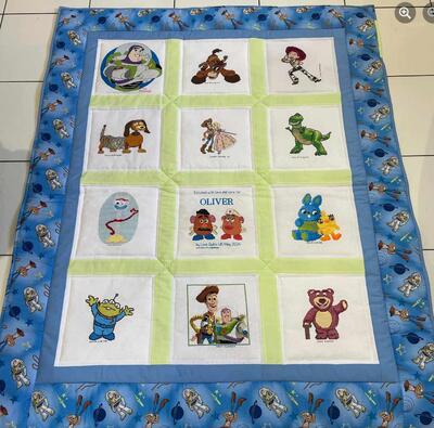 Photo of Oliver Gs quilt