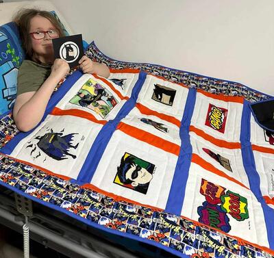 Photo of Logans quilt