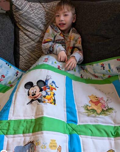 Photo of Ethan Bs quilt