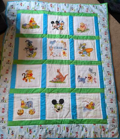 Photo of Ethan Bs quilt