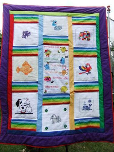 Photo of John-Paul Ms quilt