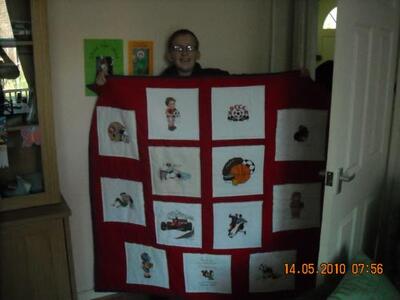 Photo of Macaulay Fs quilt