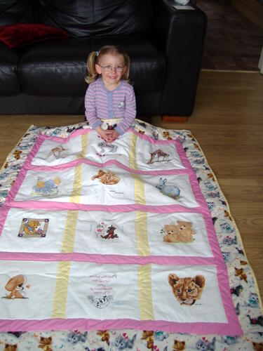 Photo of Lotty Bs quilt