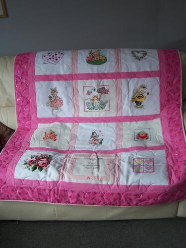 Photo of Brooke Ns quilt