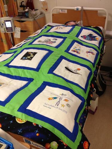 Photo of Ryan Ms quilt