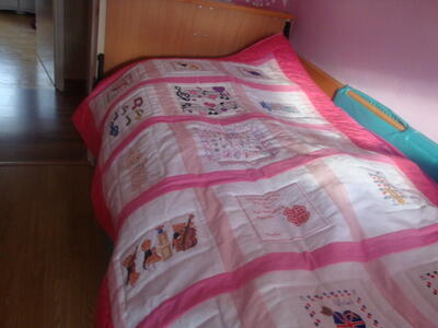 Photo of Toni Cs quilt