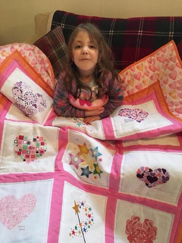 Photo of Layla Ms quilt